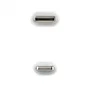 Nanocable Cable Lightning a USB-C, 50 cm, Blanco
